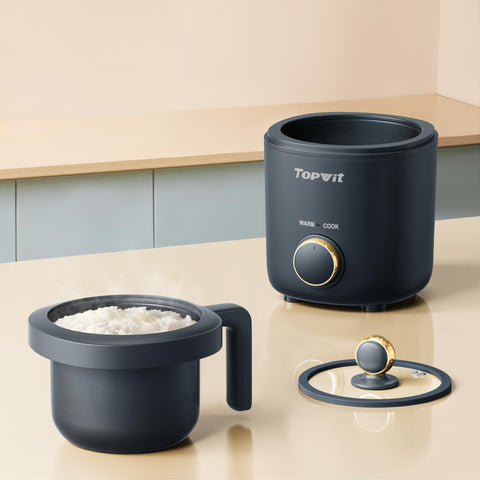 TopWit rice cooker independent inner pot for easy serving.
