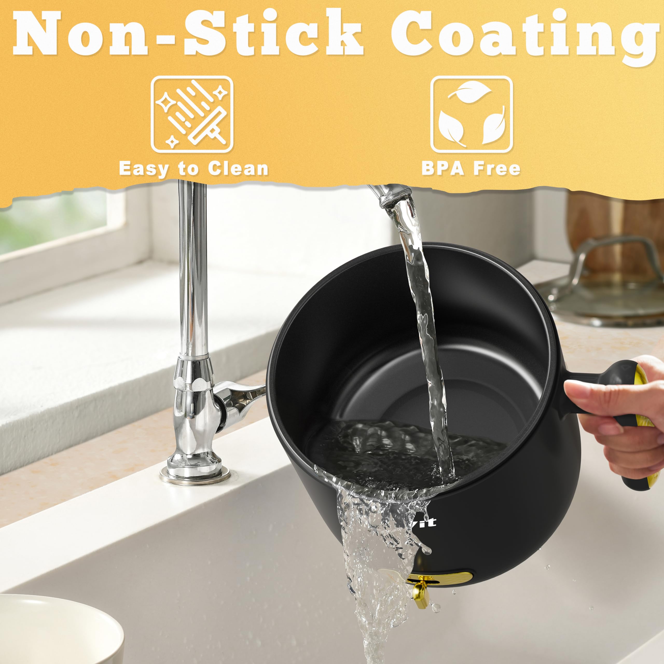 TopWit safe cooking with reduced oil and non-toxic materials