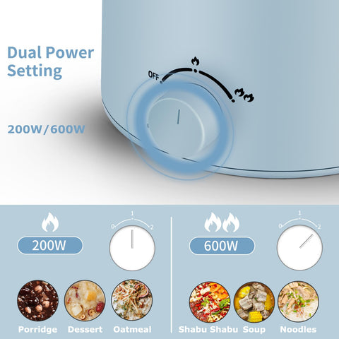 TopWit 304 stainless steel inner pot with even heat distribution