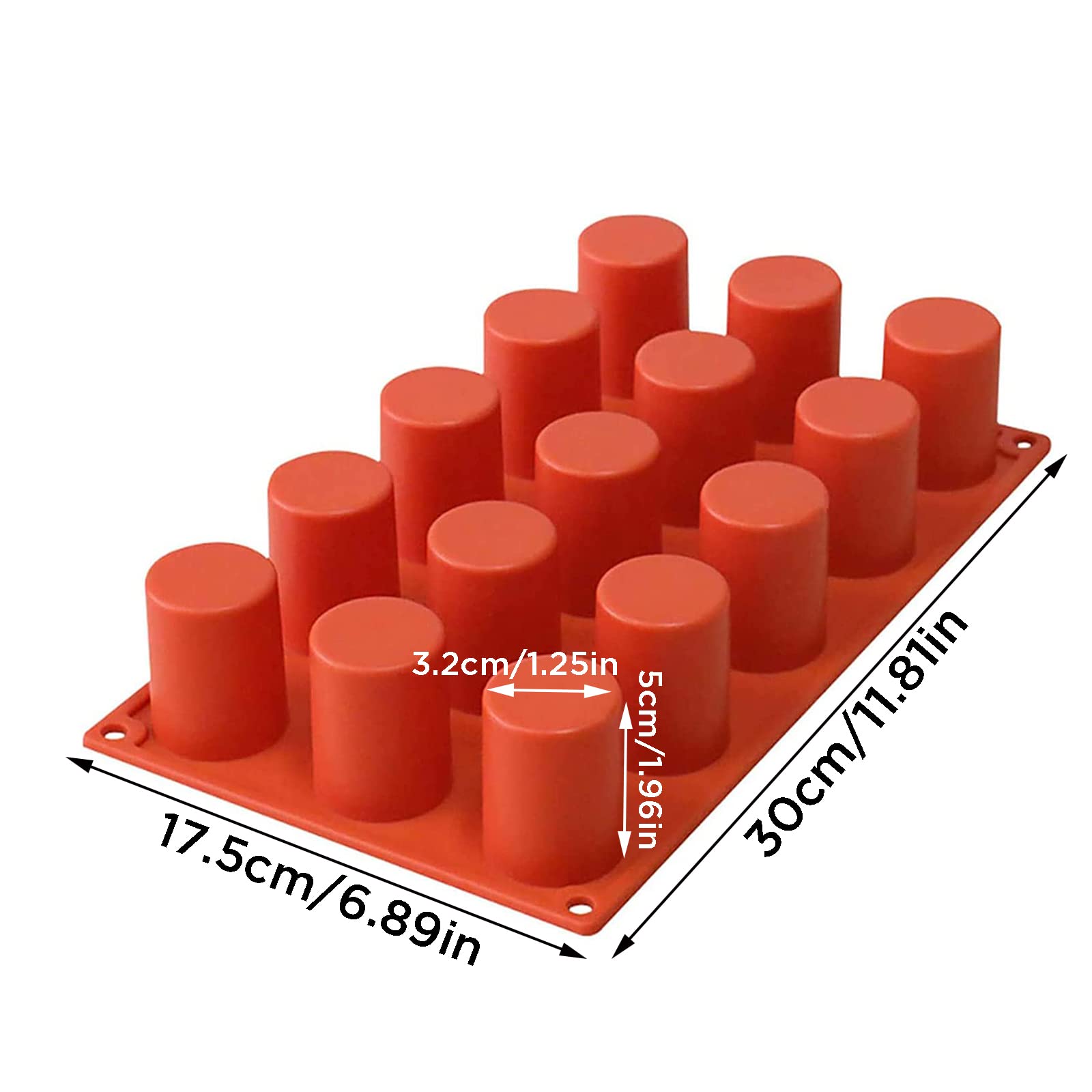 TOPYS easy-demold cylindrical mold ensuring clean release every time.