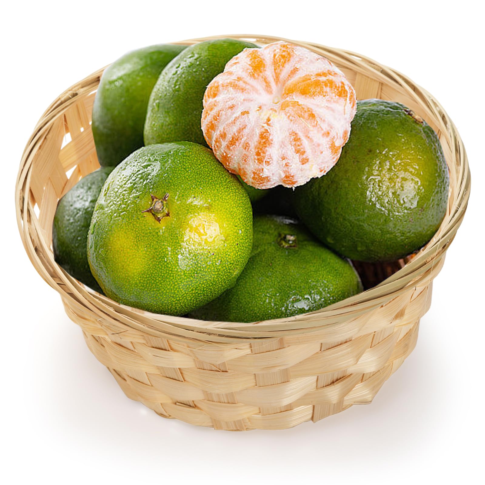 TOPZEA centerpiece basket for kitchen table decor and snack display