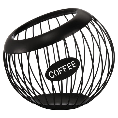 TOPZEA coffee pod holder front view shows large capacity for many pods.