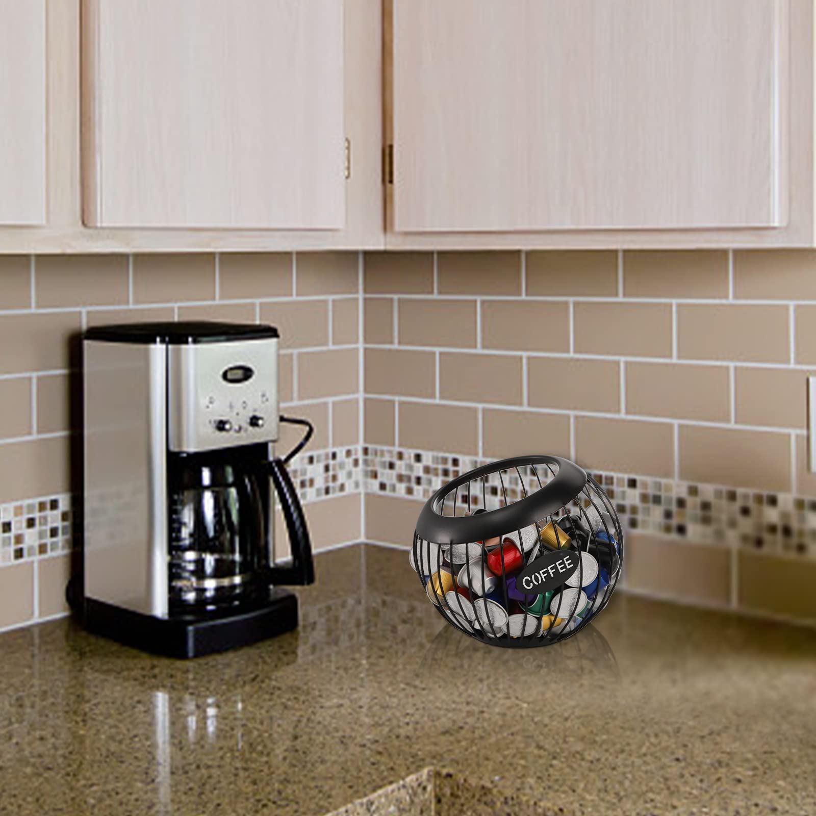 TOPZEA versatile storage basket for pods or small items.