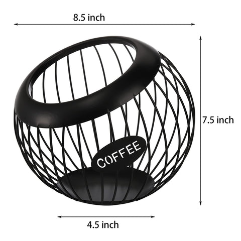 TOPZEA nest-design side view highlights stylish storage for capsules.