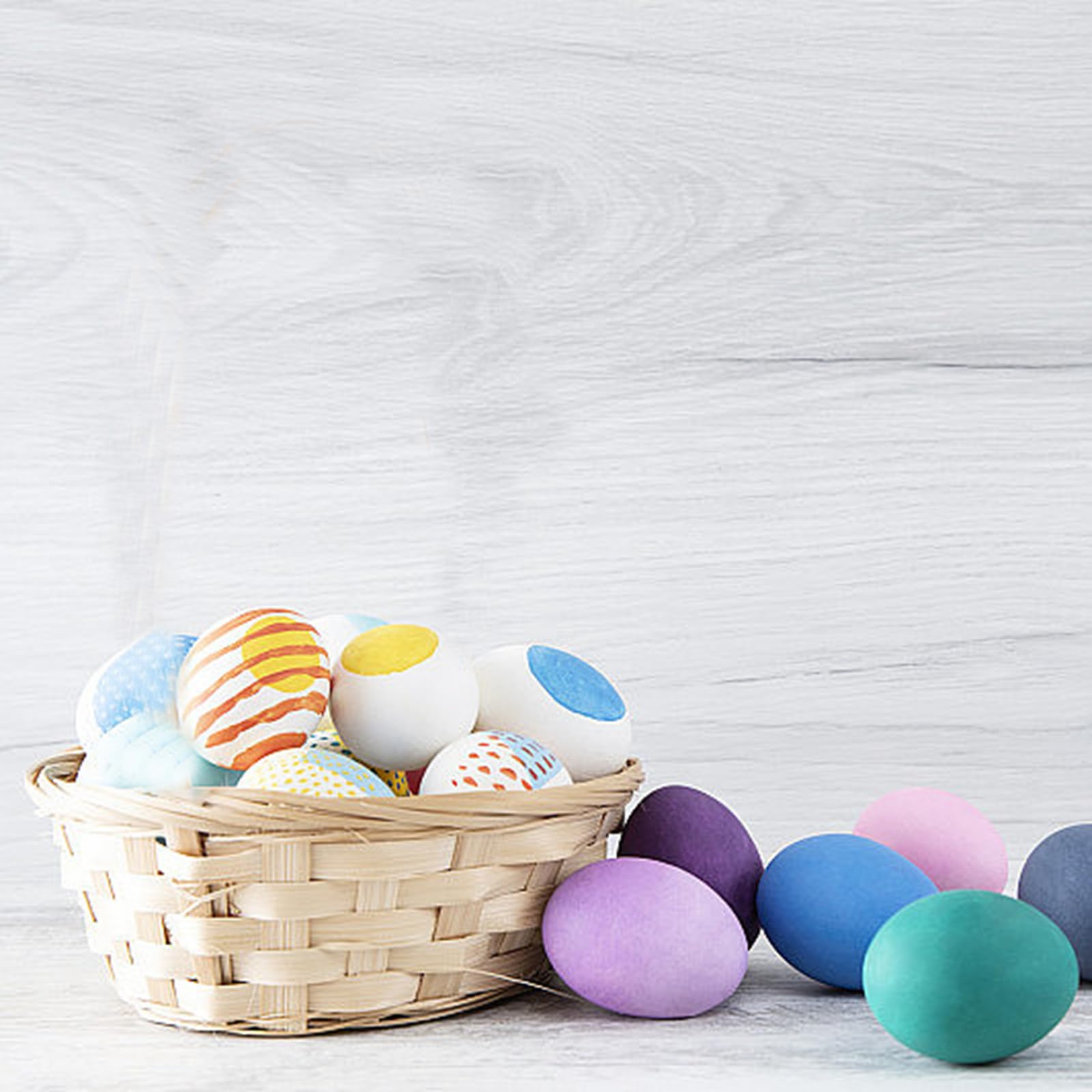 TOPZEA gift basket with unfinished look ideal for wrapping and gifting