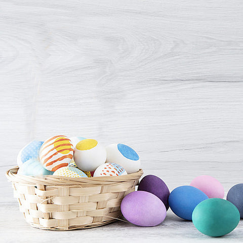 TOPZEA gift basket with unfinished look ideal for wrapping and gifting