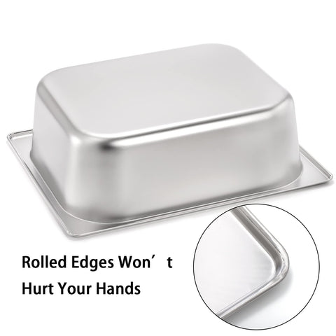 TOPZEA nesting pans save space when stored