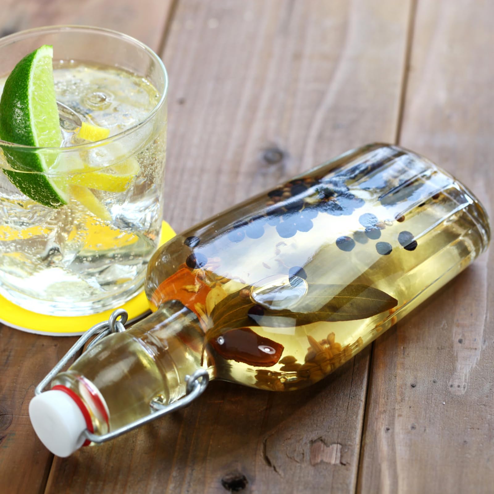 TOPZEA swing-top bottles for beer, kombucha, or homemade liqueurs.