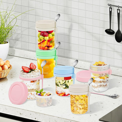 Torchero wide-mouth jars simplify filling and scooping your ingredients.