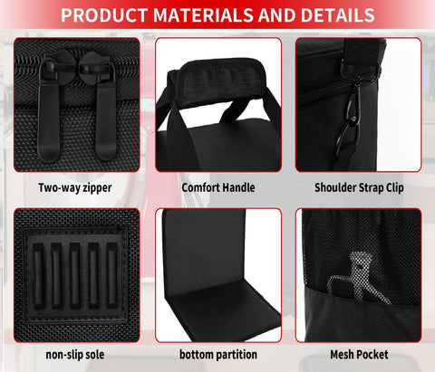 TORIBIO travel-ready bag keeps your mixer organized on trips.