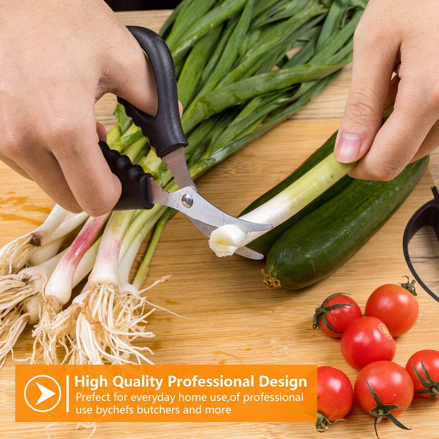 Torinalital dishwasher-safe shellfish scissors for easy cleanup after seafood meals.