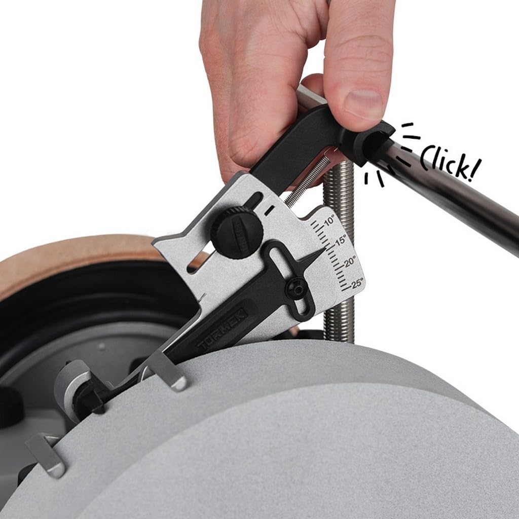 Tormek KS-123 conical blade compatibility for versatile sharpening