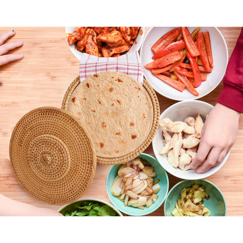 Tortillada serving setup adds Mexican-style charm to family dinners