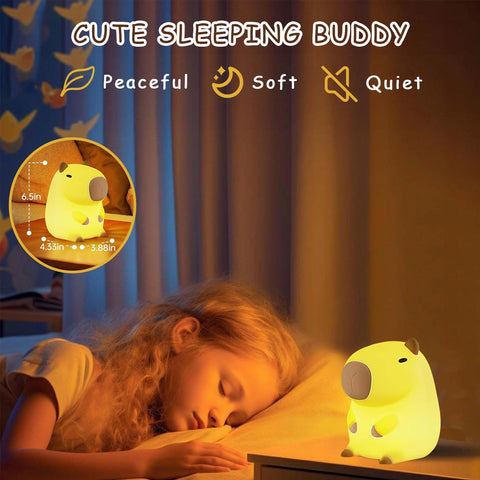 Torvion Crest mini night light, soft glow for safe nighttime spaces