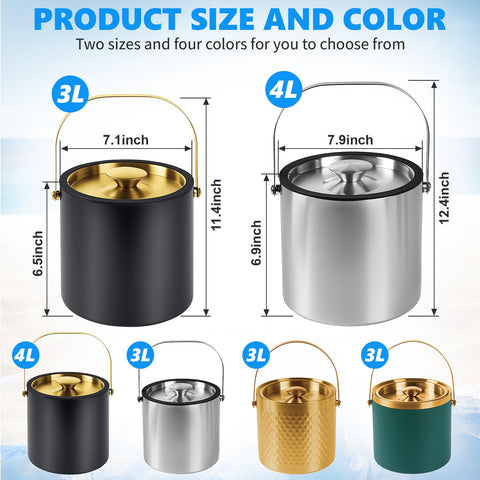 TOSELBAI interior features 304 stainless steel for hygienic, rust-resistant serving.