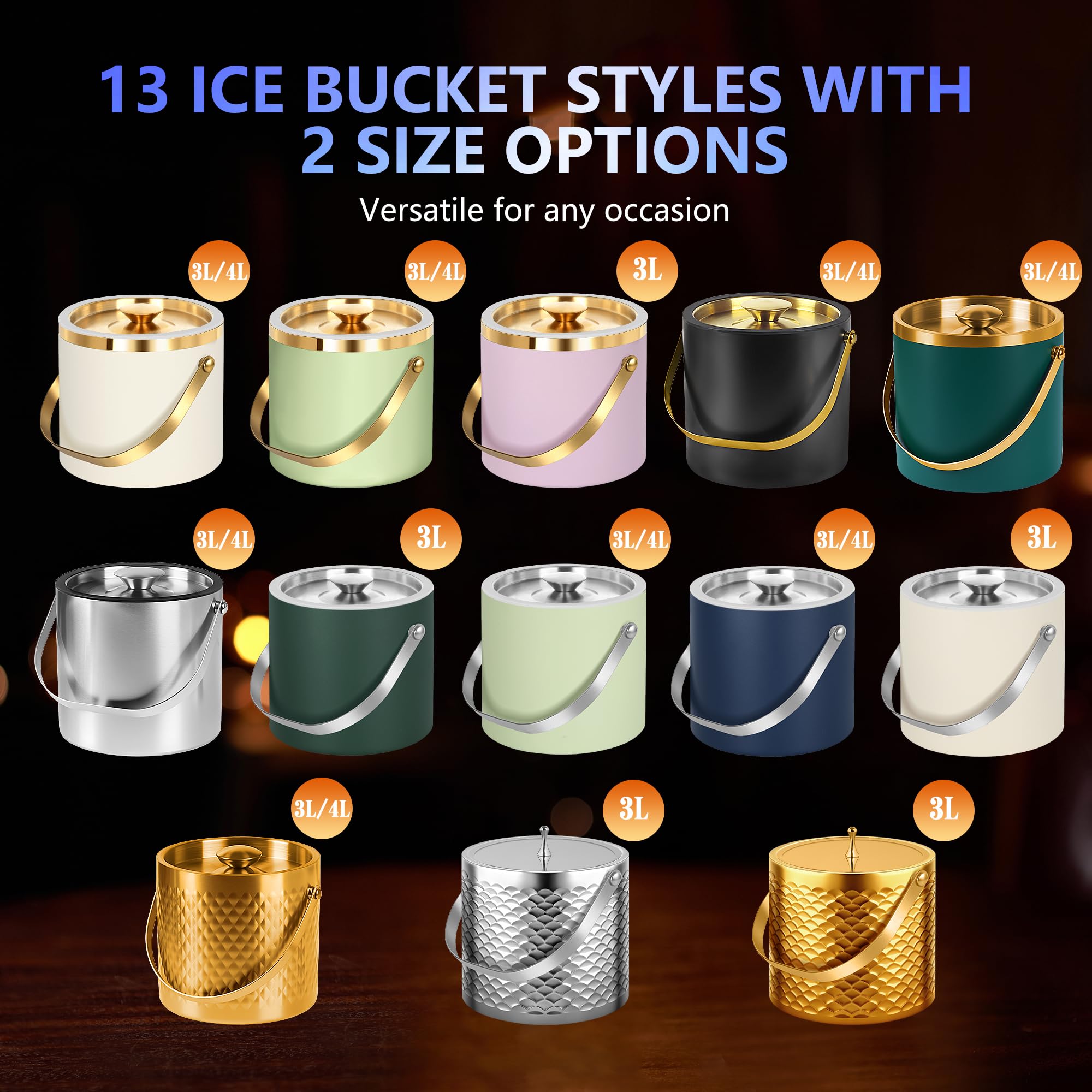 TOSELBAI offers optional rapid-freeze whiskey stones for versatile cooling.