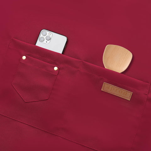 Tosewever art apron: adjustable neck strap for a comfortable fit.