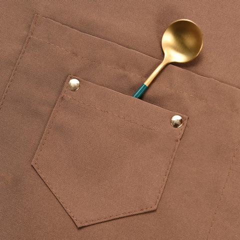 Tosewever soft-polyester apron resists wrinkles for easy daily use