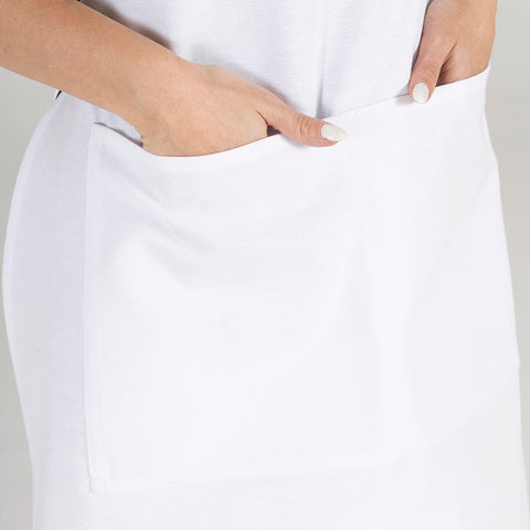 TOSHE apron is machine washable for quick cleanup.