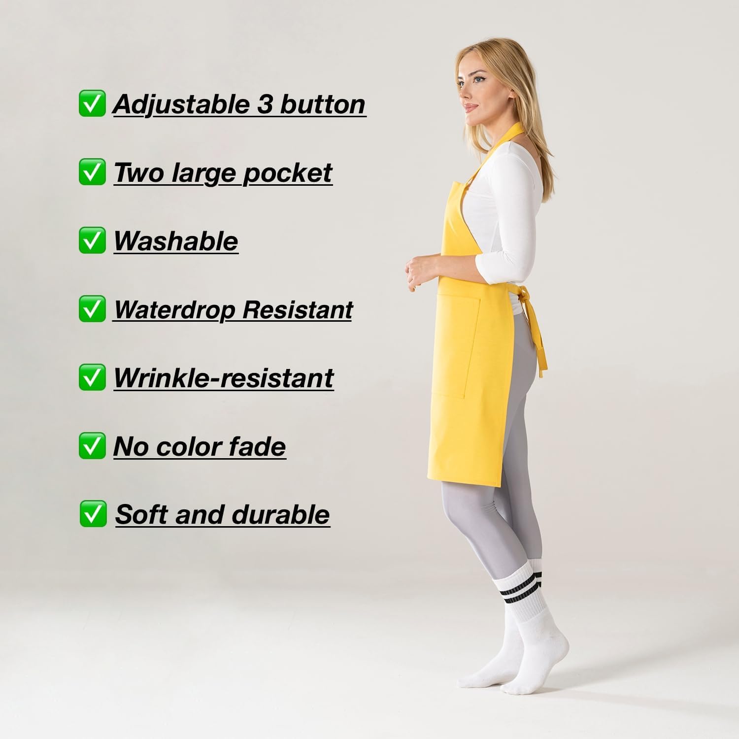 TOSHE yellow option showcases a bright, energetic look in the kitchen.