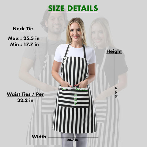 TOSHEX machine-washable apron for easy cleaning after kitchen sessions