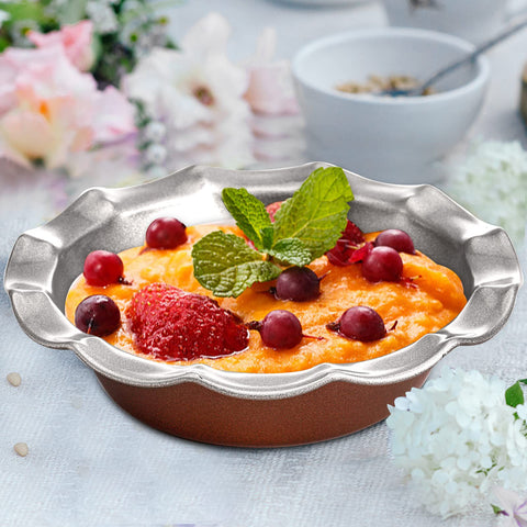 Tosnail pans hand washed after baking to maintain nonstick finish