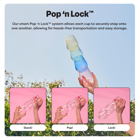 TOSSWARE POP 9oz flute BPA-free for safe, responsible celebrations.