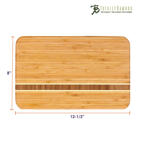 Totally Bamboo Aruba board made from renewable bamboo for eco-conscious kitchens.