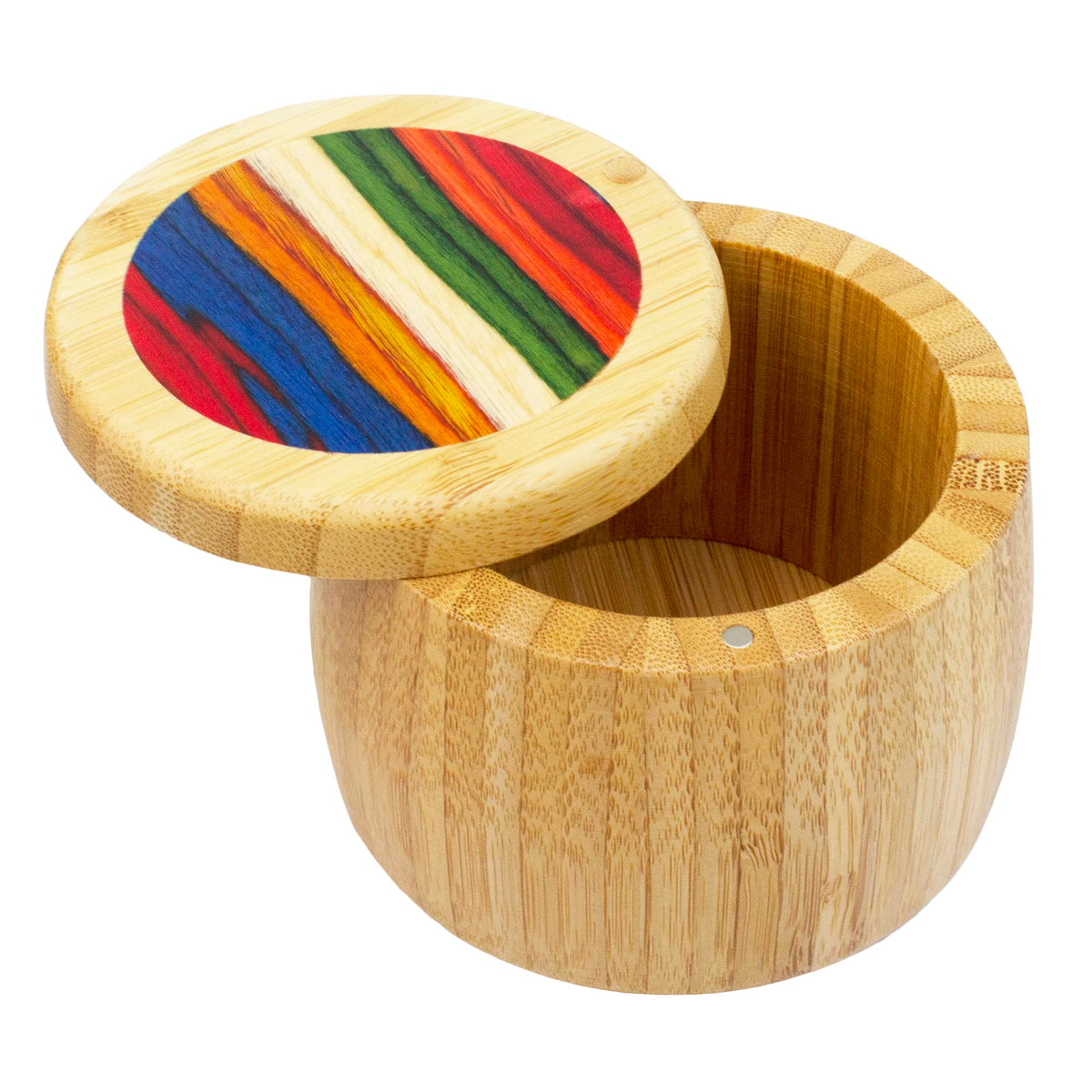 Totally Bamboo Baltique Marrakesh salt cellar with lid design for table decor and convenience