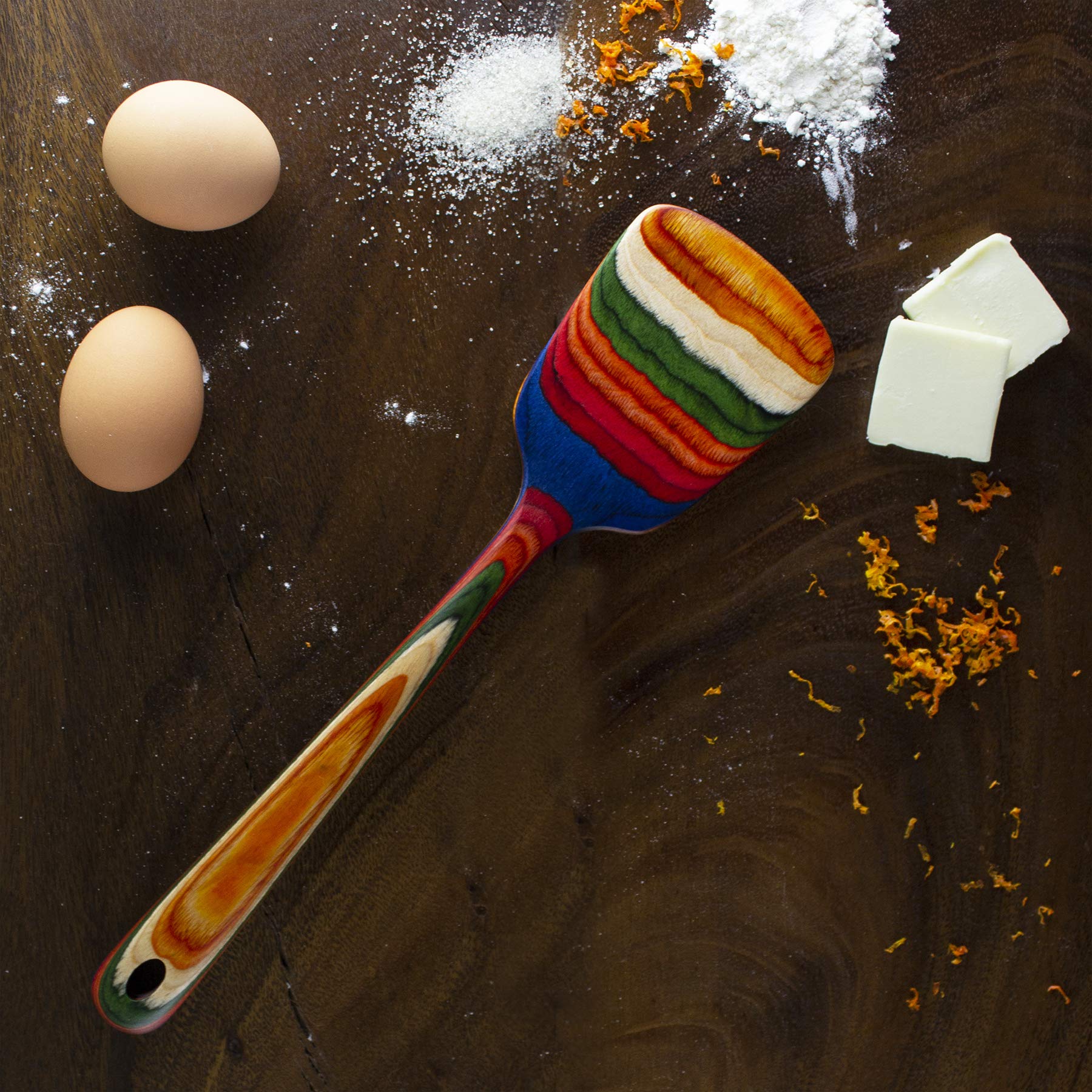 Totally Bamboo Baltique Marrakesh spatula designed for safe use on nonstick coatings.