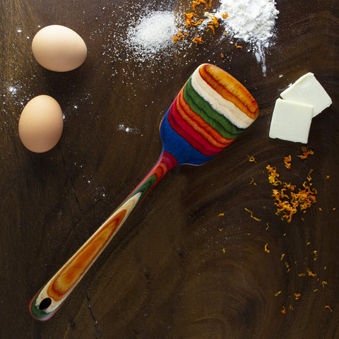 Totally Bamboo Baltique Marrakesh spatula designed for safe use on nonstick coatings.