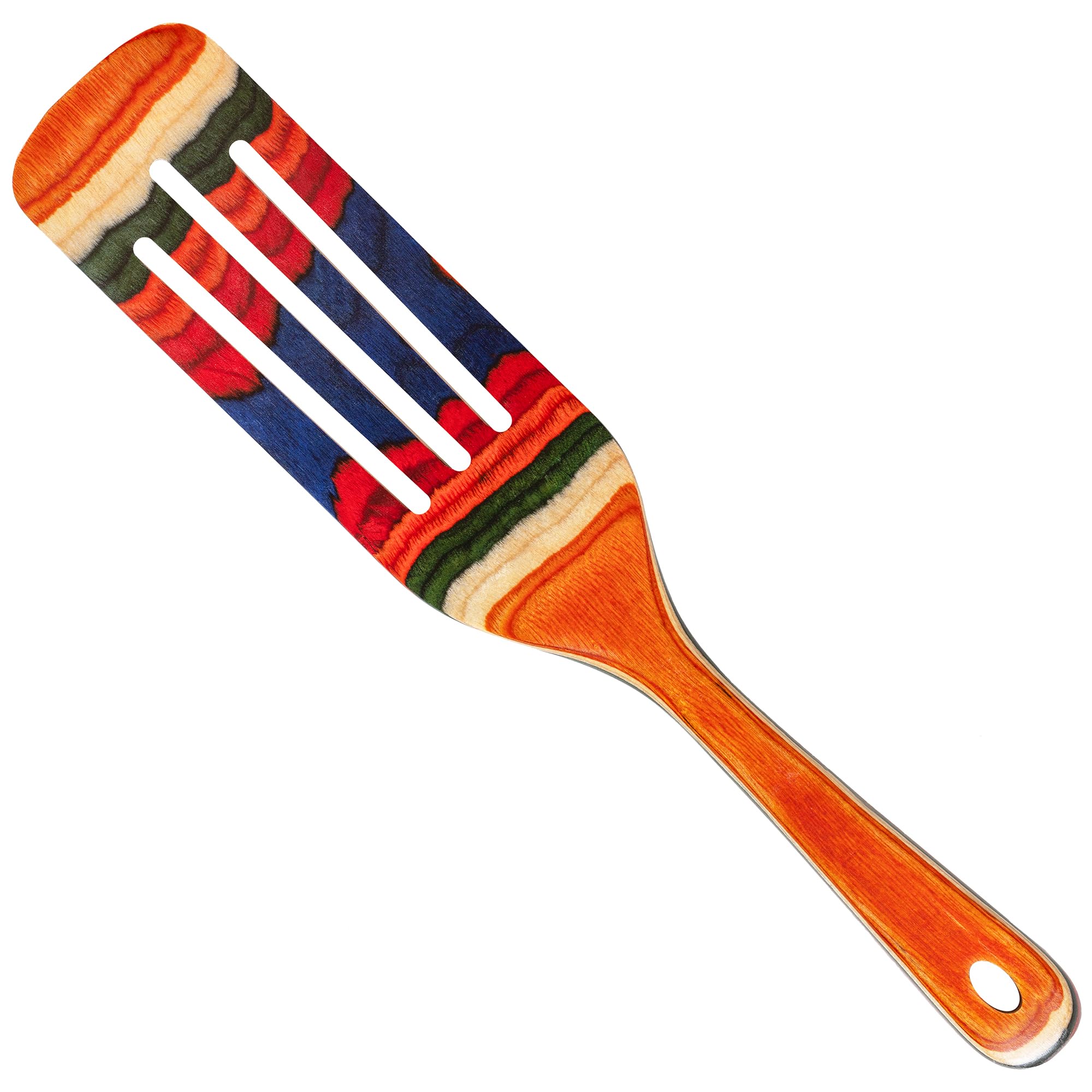 Totally Bamboo Baltique Marrakesh 13in spurtle in vibrant birch, ideal for stirring and serving.