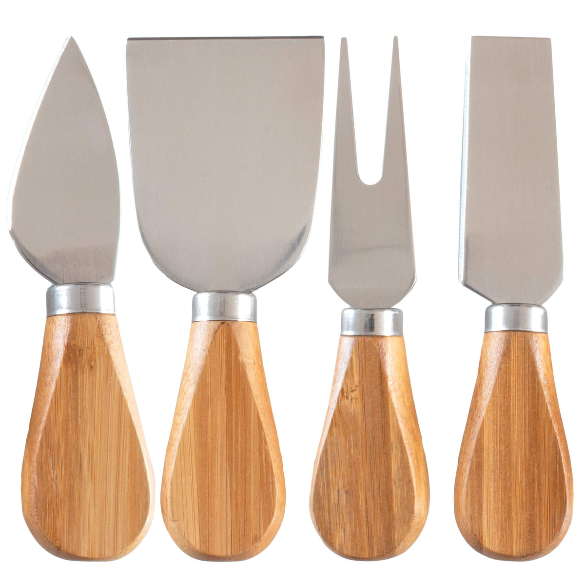 Totally Bamboo flat knife for precise cheese slices and clean cuts.