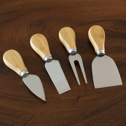 Totally Bamboo narrow plane knife for chipping away blocks of cheese.