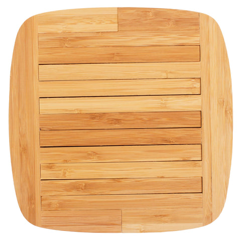 Totally Bamboo expandable trivet expanded size supports larger pots and pans