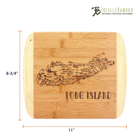 Totally Bamboo Long Island board complements modern kitchens with natural warmth.