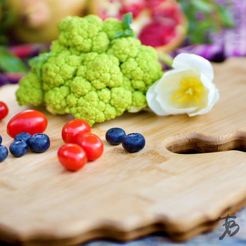 Totally Bamboo Michigan board with hanging hole enables wall display and pride