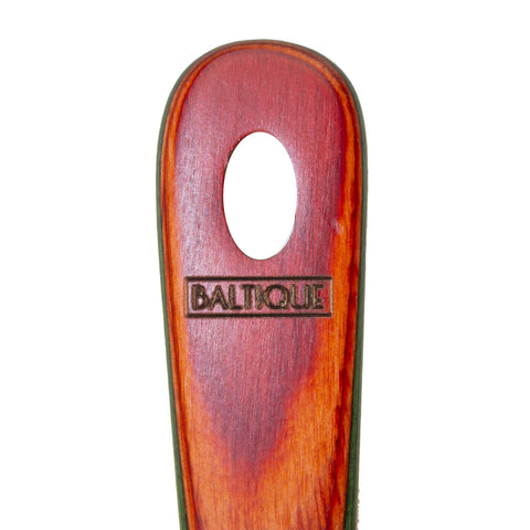Baltique Marrakesh spoon used for salad tossing and table-side serving.