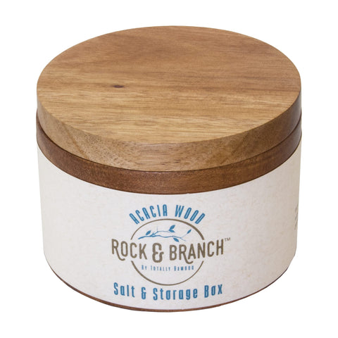 Totally Bamboo six ounce capacity keeps measured salt close during cooking.