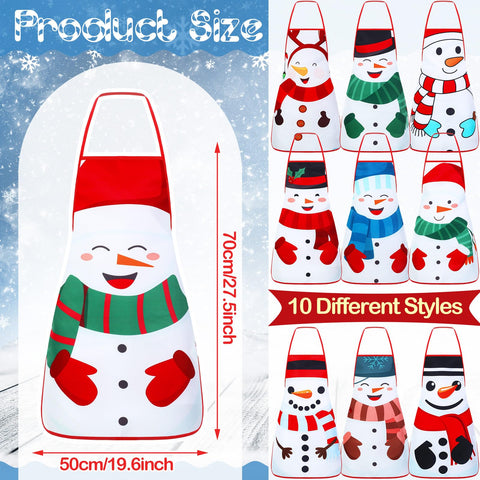 Toulite adjustable neck strap apron shown on a model
