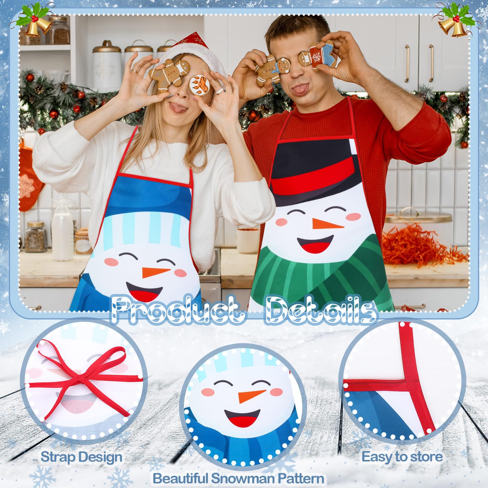 Toulite polyester durability keeps aprons neat and easy to clean