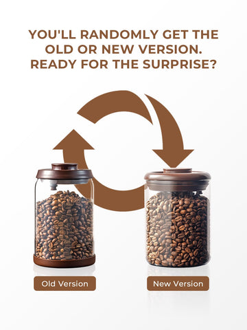 Tourdeus coffee container with CO2 valve preserves aroma between uses.