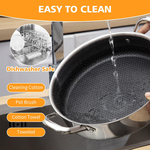 Toutrop nonstick coating detail promotes easy release and quick cleanup