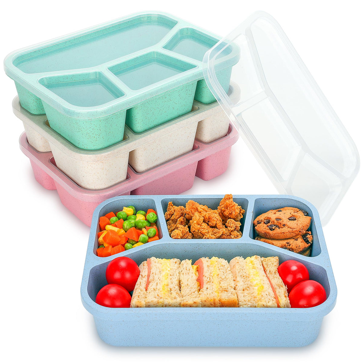 TOUWMX Lunchable four-color pack for easy daily meals