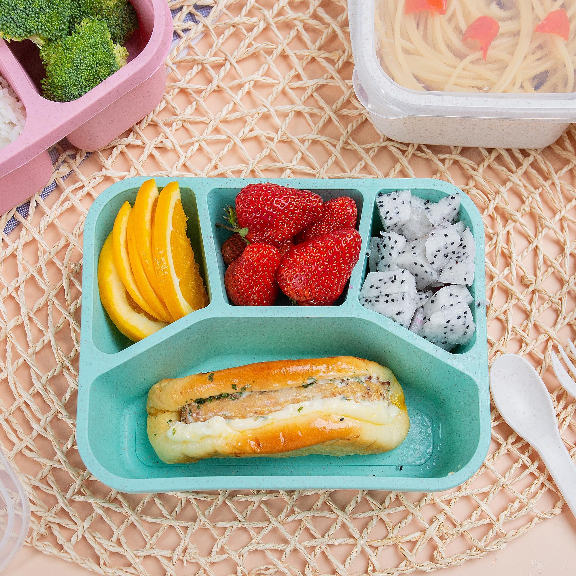 TOUWMX Bento container ideal for school, work, travel