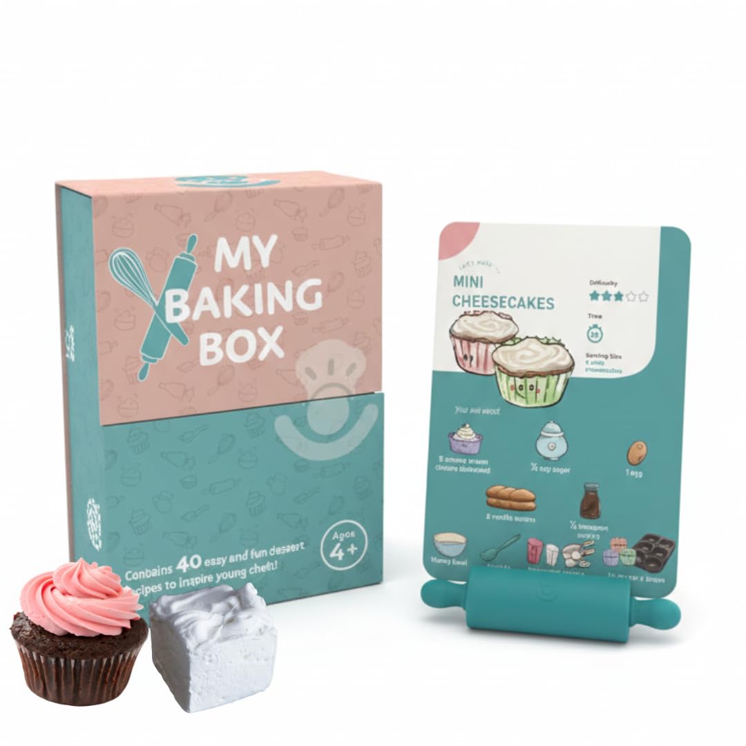 TOVLA JR My First Dessert Box cover with bright visuals inviting young bakers