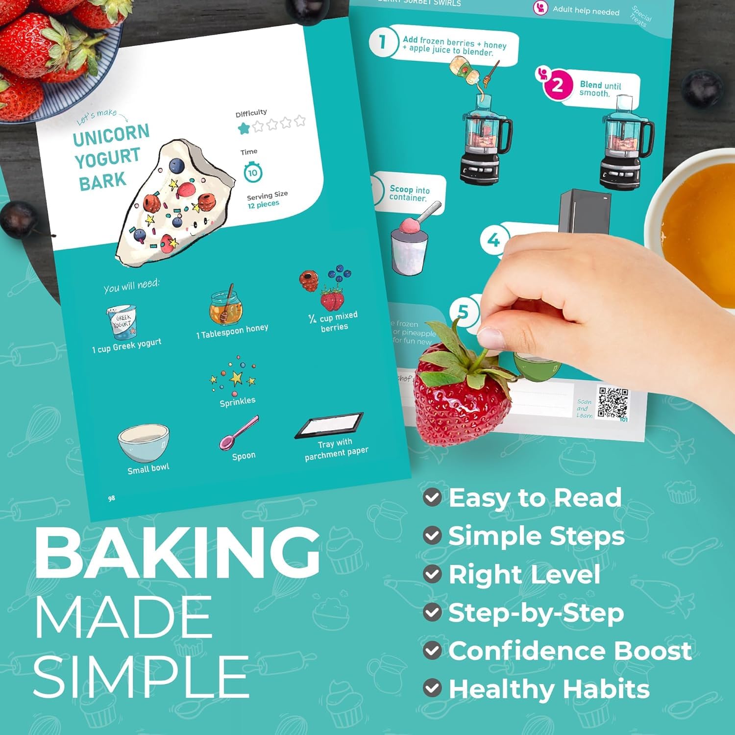 TOVLA JR kids baking joy inspires creativity and sharing with family