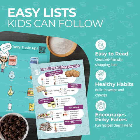 TOVLA JR recipe stand supports easy viewing for kid-friendly instructions