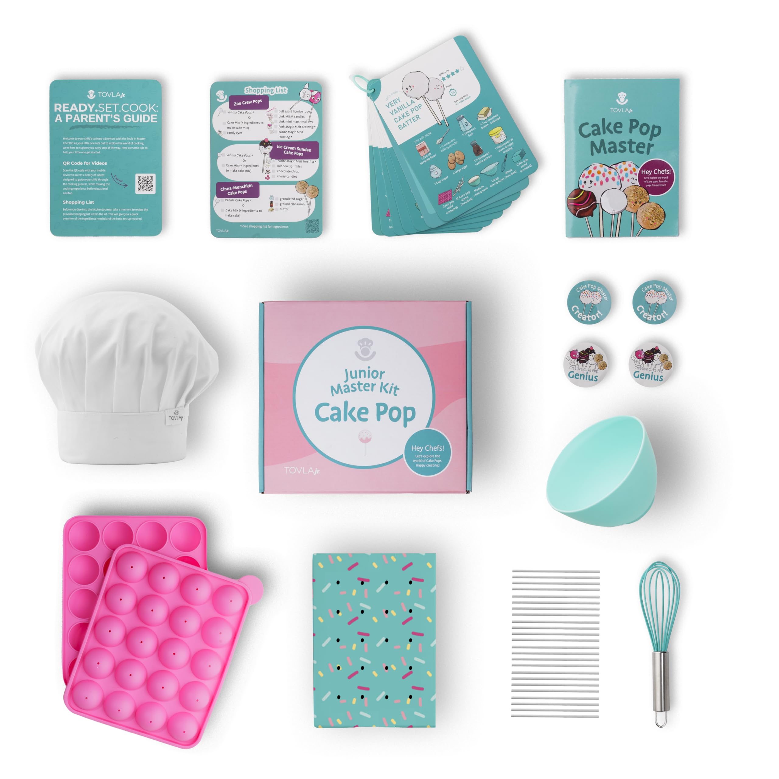 Tovla Jr visual recipe cards guide kids through steps
