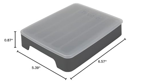 Tovolo dishwasher-safe tray for easy cleanup after chilling